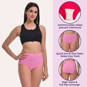 High Waist Hygiene Panty | Pack Of 2