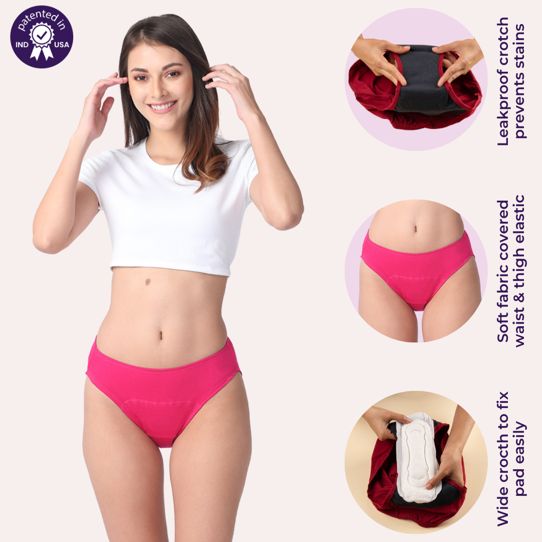 Features Of Adira Women Panties During Periods