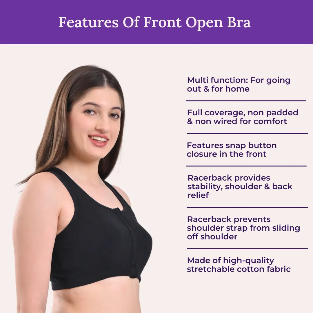 Features Of Front Open Bra