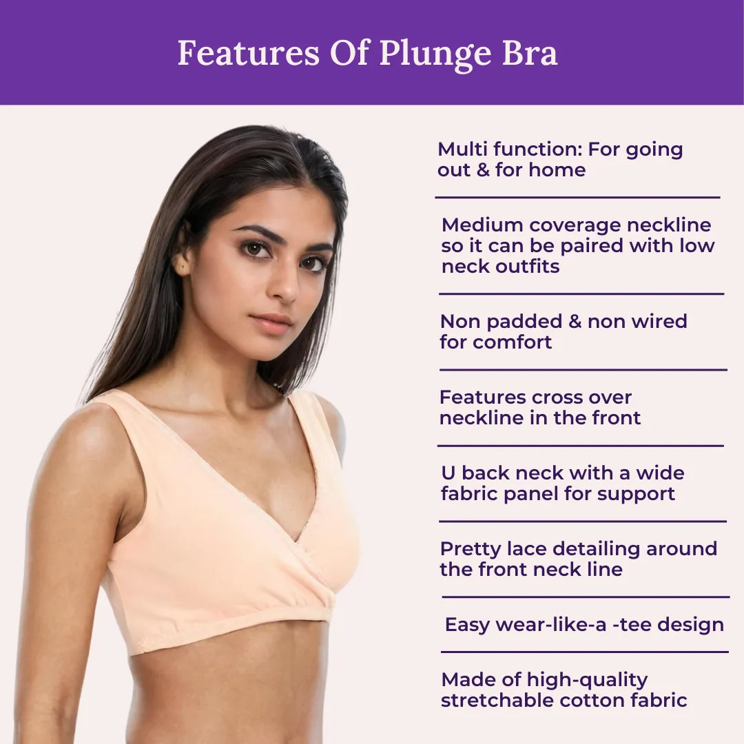 Features Of Plunge Bra 