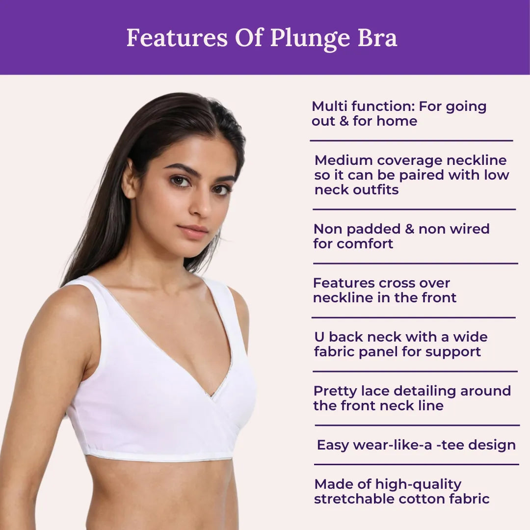 Features Of Plunge Bra 