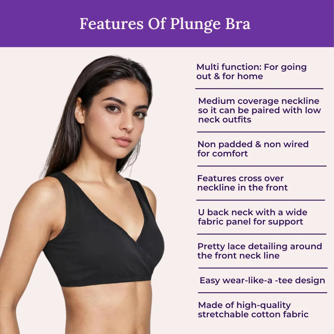 Features Of Plunge Bra 