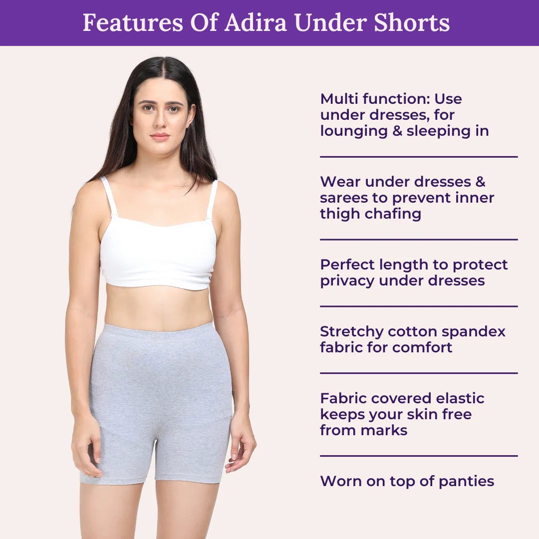 Shorts to wear under skirts to prevent chafing shop