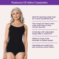 Features Of Adira Camisole Adjustable Strap