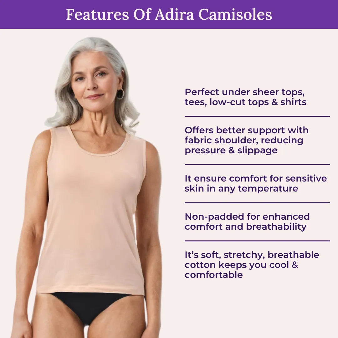 Features Of Adira Camisole Wider Strap