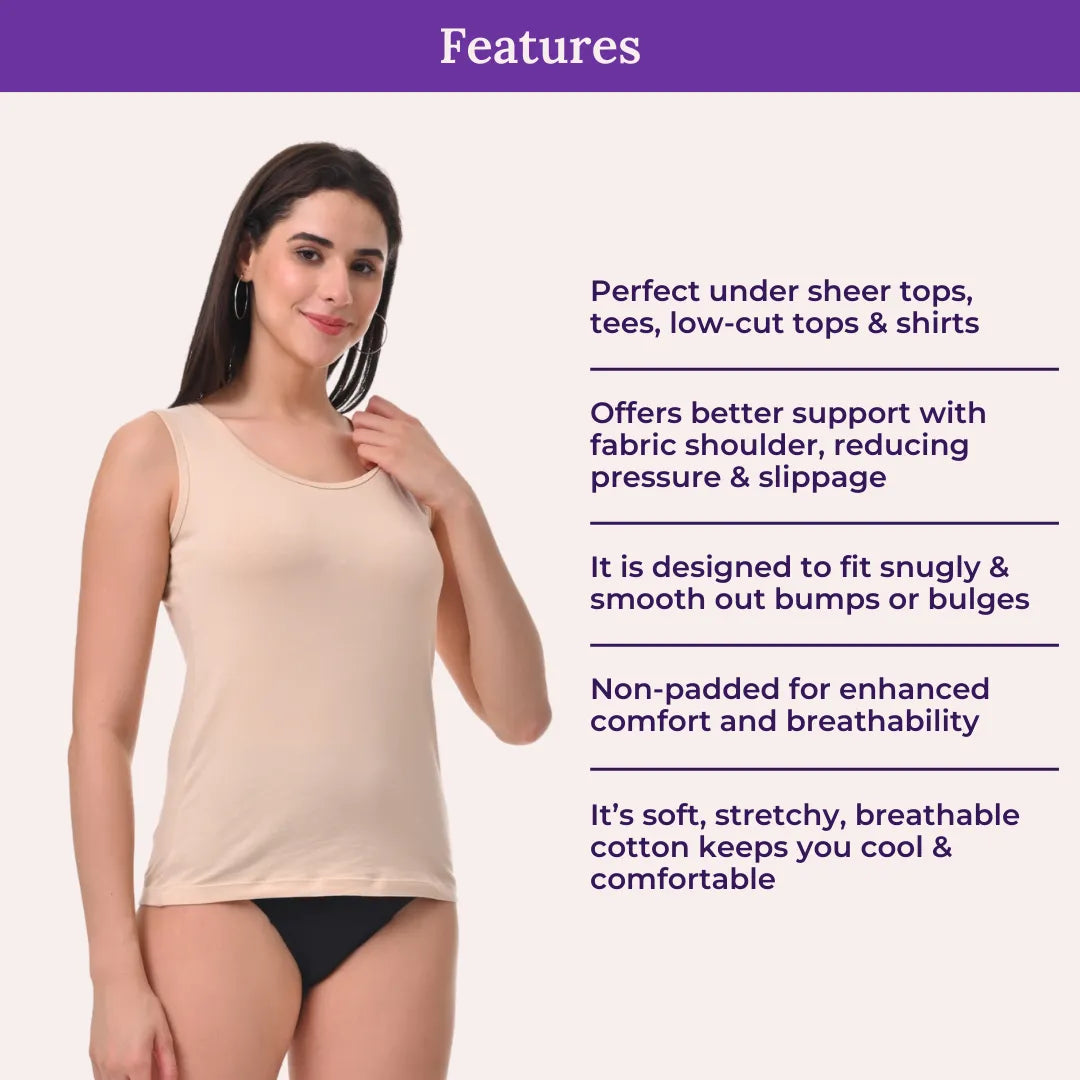 Features Of Adira Camisole Wider Strap