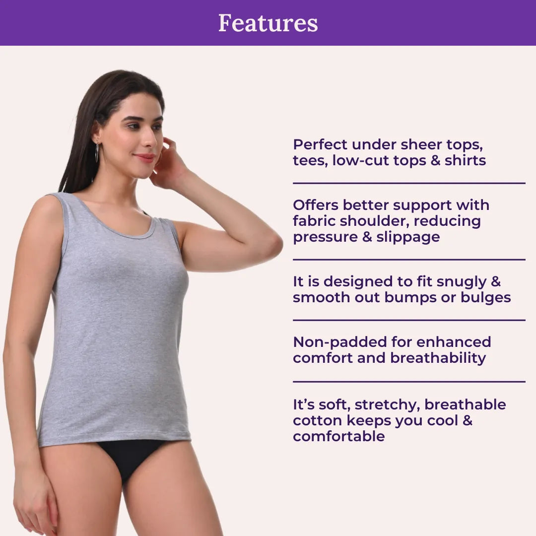 Features Of Adira Camisole Adjustable Strap