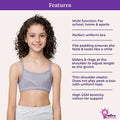 Features Of Adira Cotton Teenager Bra 