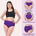 Features Of Adira High Waist Cotton Panties