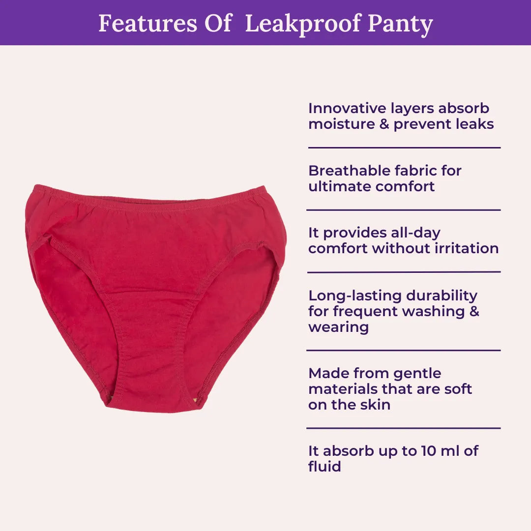 Features Of Adira Leakproof Panty