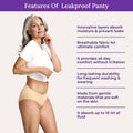 Features Of Adira Leakproof Panty