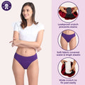 Features Of Adira Period Panties For Medium Flow