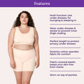 Features Of Adira Plus Size Under Shorts