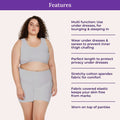 Features Of Adira Plus Size Under Shorts