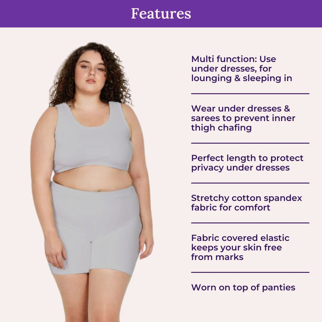 Features Of Adira Plus Size Under Shorts