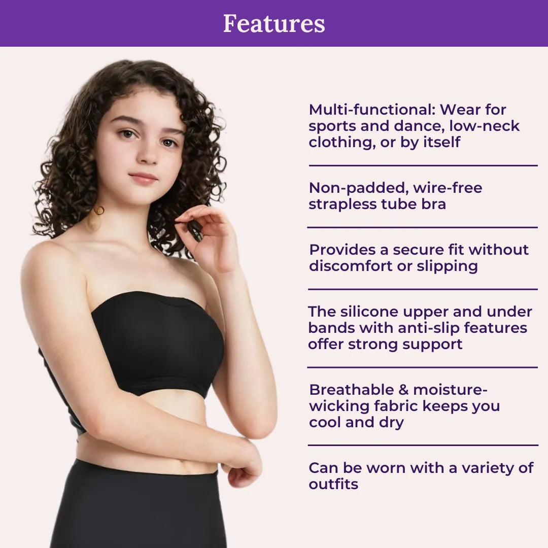 Features Of Adira Teen Tube Bra 