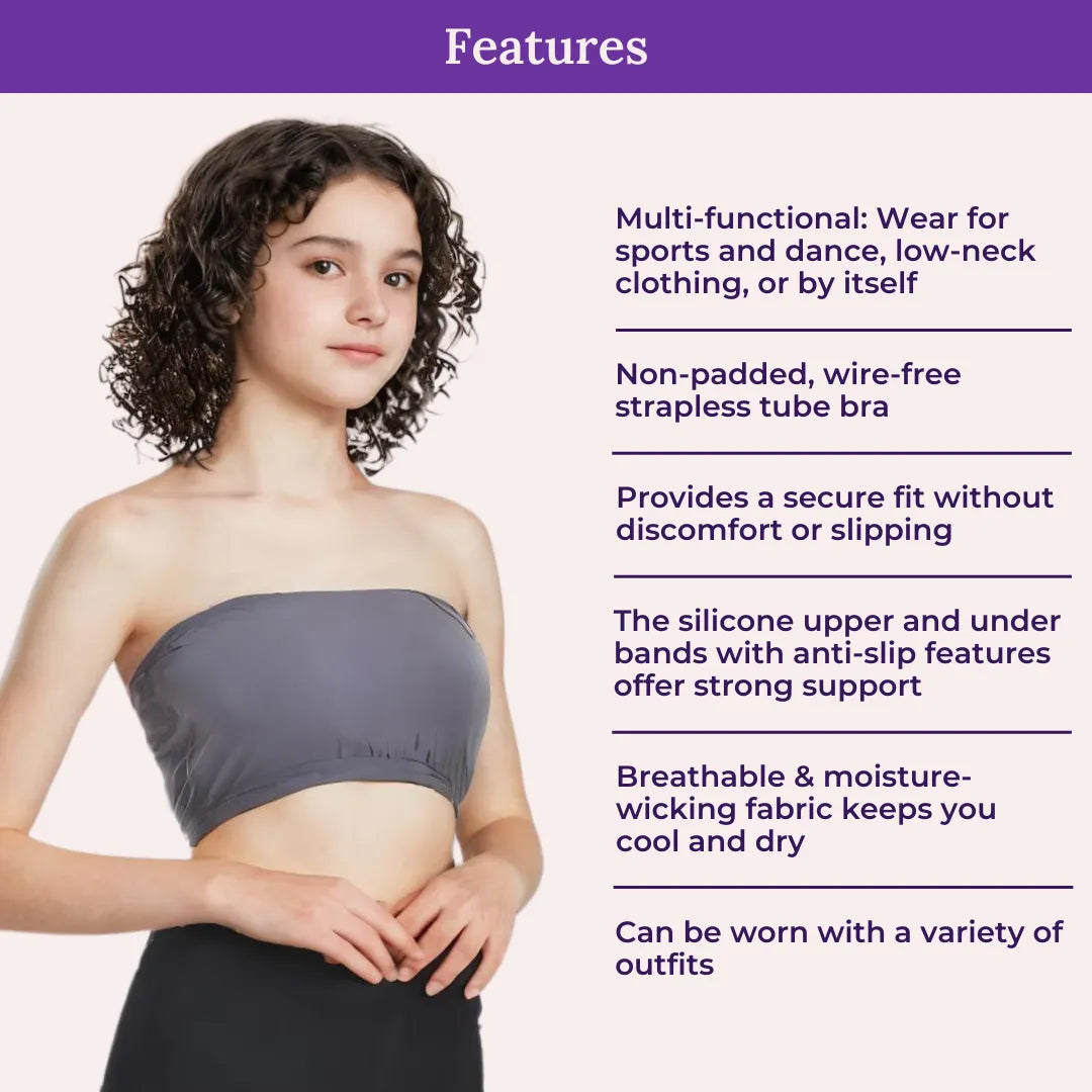 Features Of Adira Teen Tube Bra 