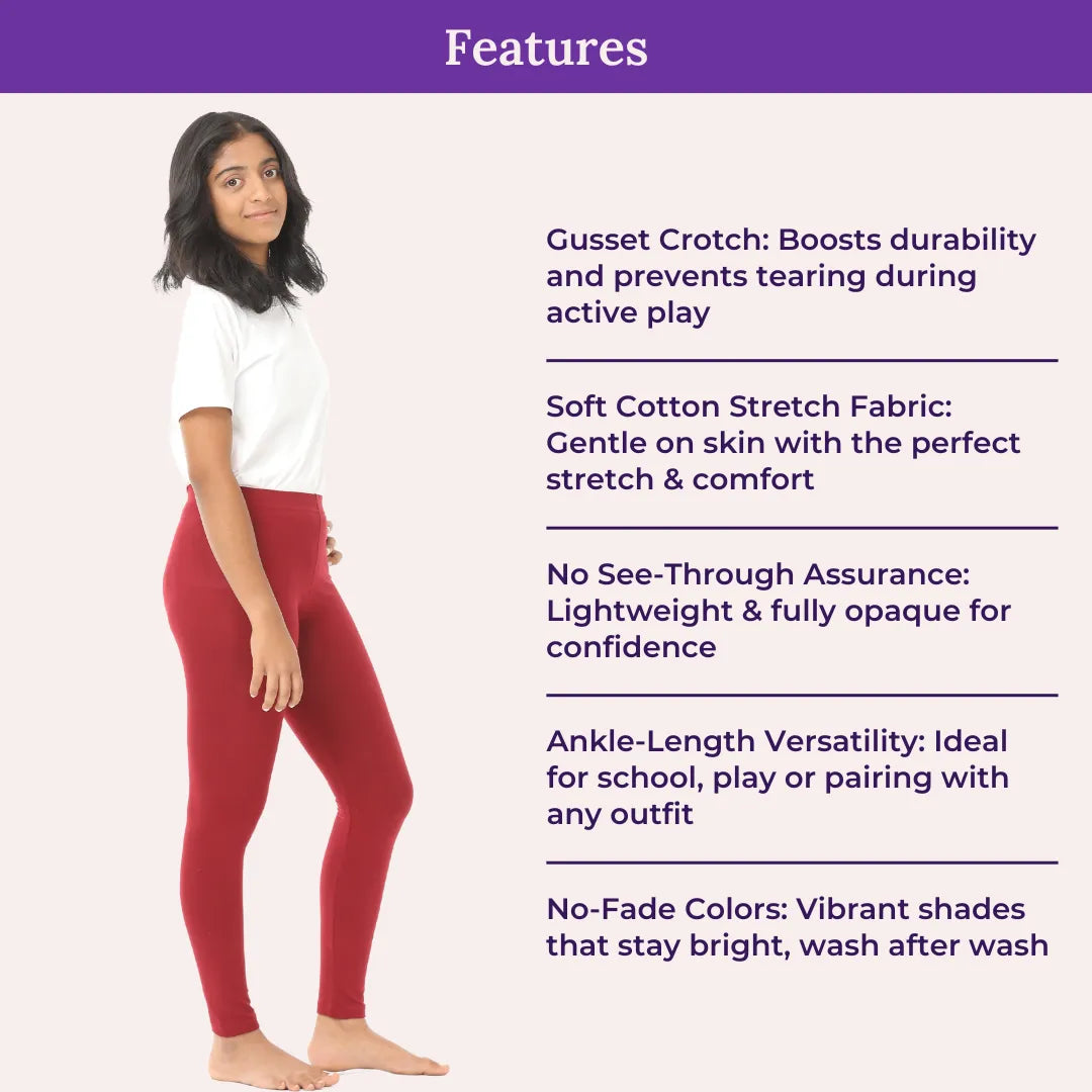 Features Of Cotton Leggings