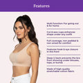Features Of Front Open Bras-Skin