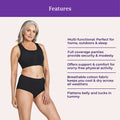 Features Of High Waist Cotton Panties For Elderly