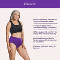 Features Of High Waist Cotton Panties For Elderly