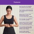 Features Of Post Surgery Recovery Bra