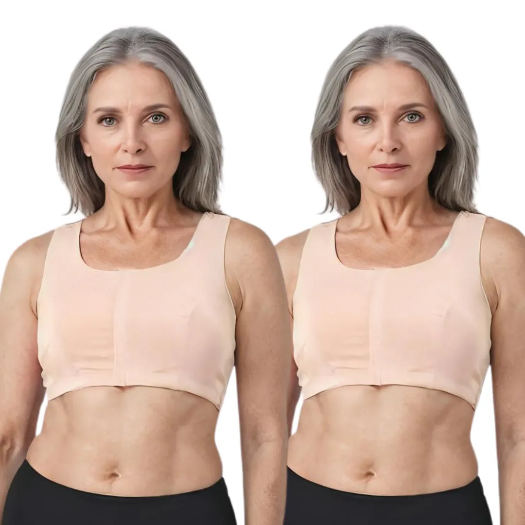 Front Closure Bras For Seniors Skin Pack Of 2