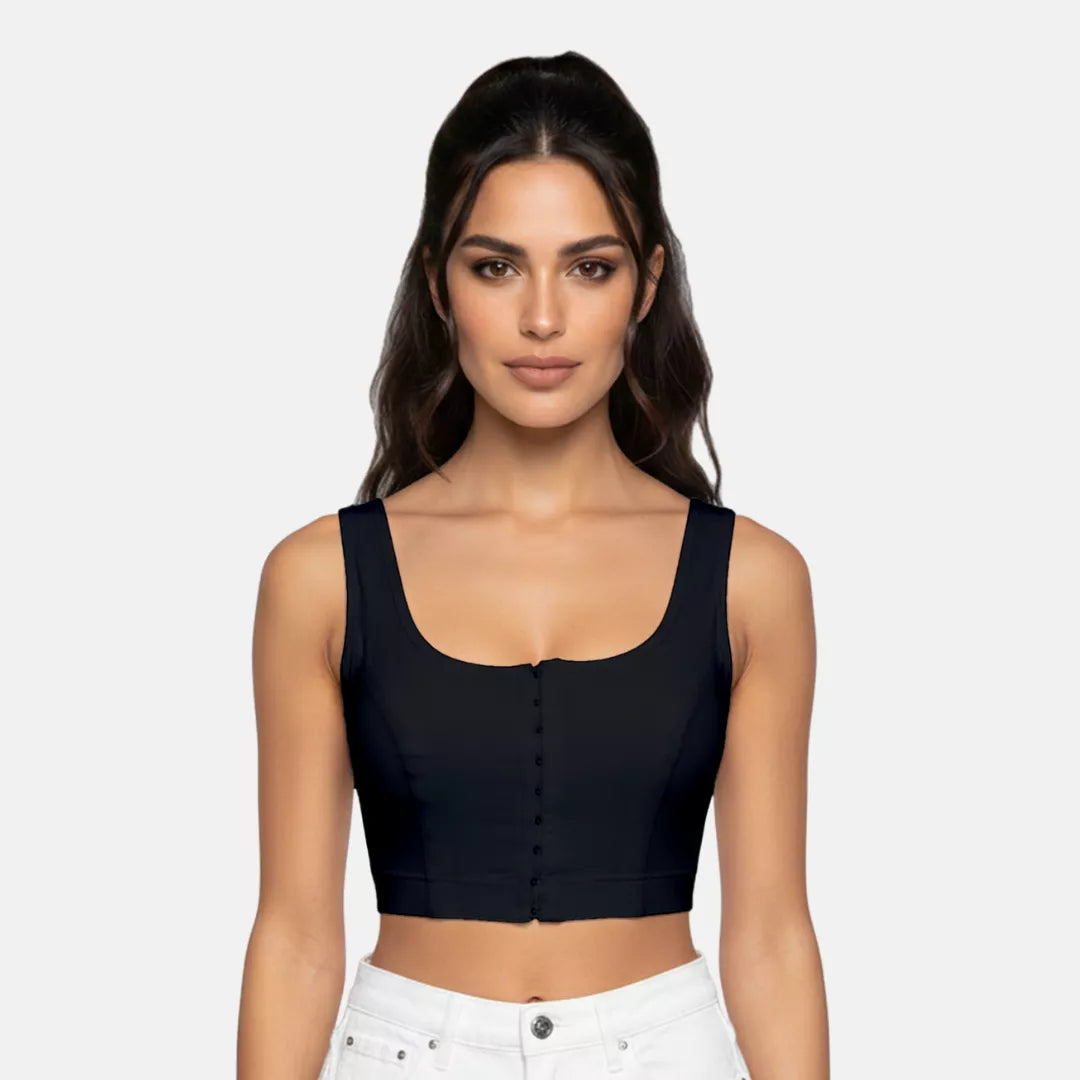 Front Closures Black Pack Of 1