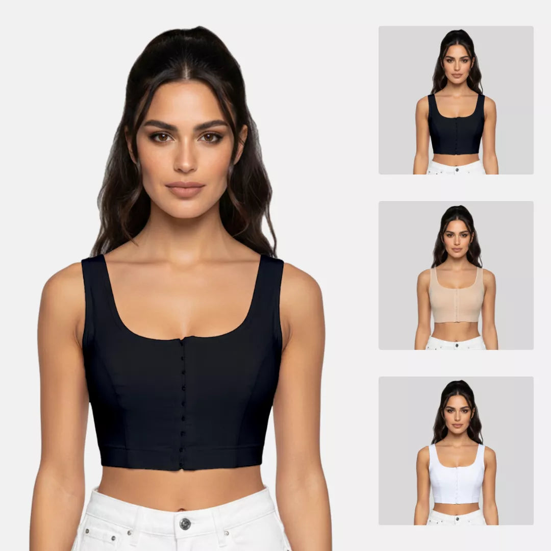 Front Closures Black, Skin & White