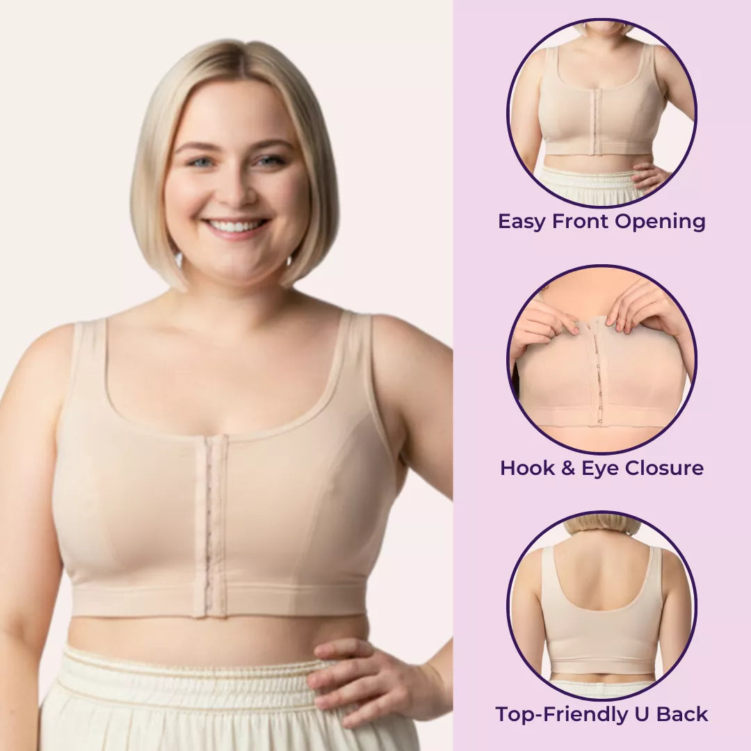 Front Open Hook Bra Skin Pack Of 1