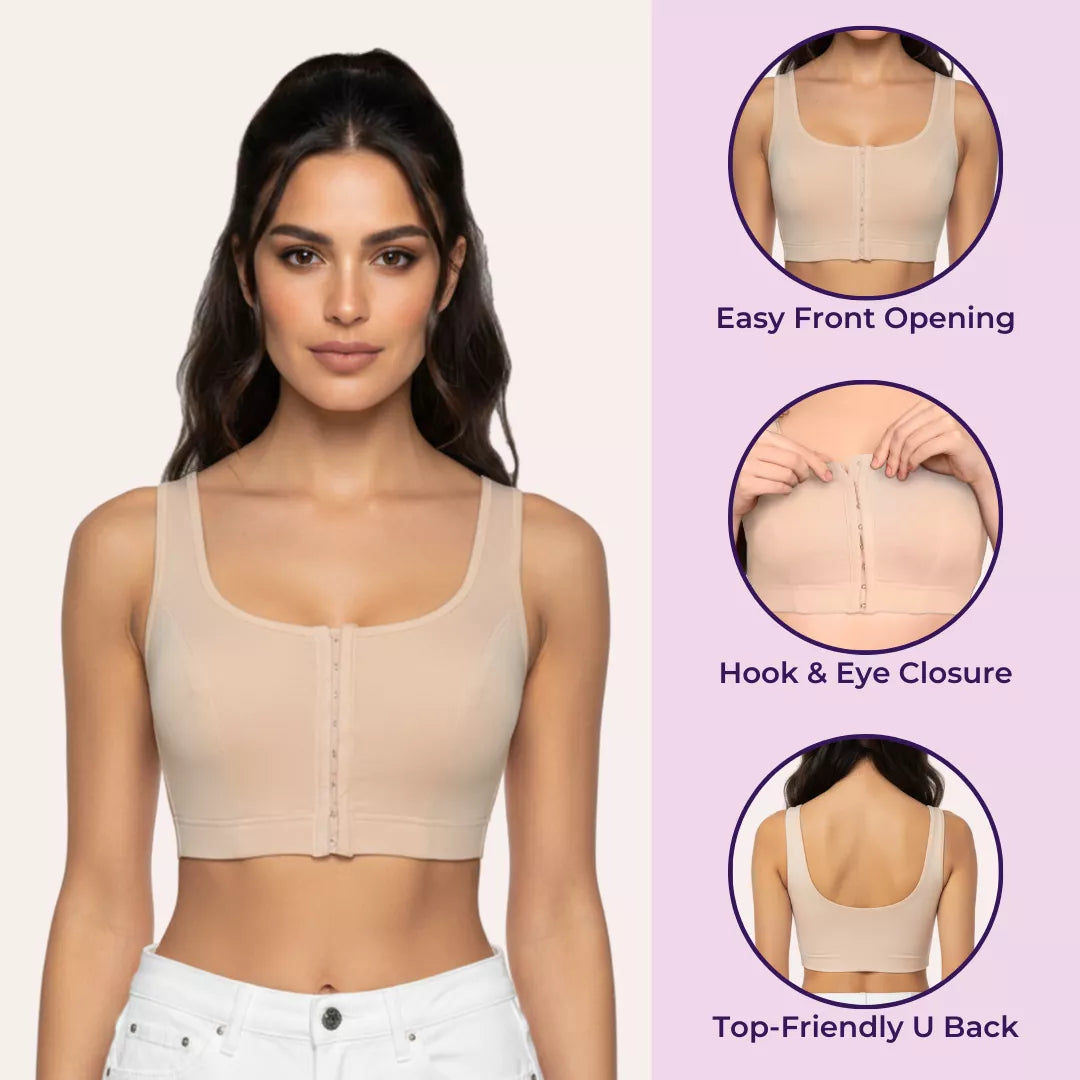 Front Open Bras Skin Pack Of 1