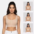 Front Open Hook And Eye Bra Skin Pack Of 3