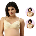 Full Coverage Feeding Bra Skin Pack Of 2