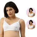 Full Coverage Maternity Bra White Pack Of 2