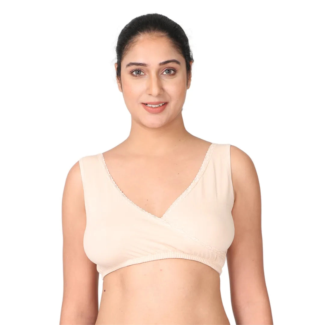 Full Coverage Nursing Sleep Bra Skin Pack Of 1