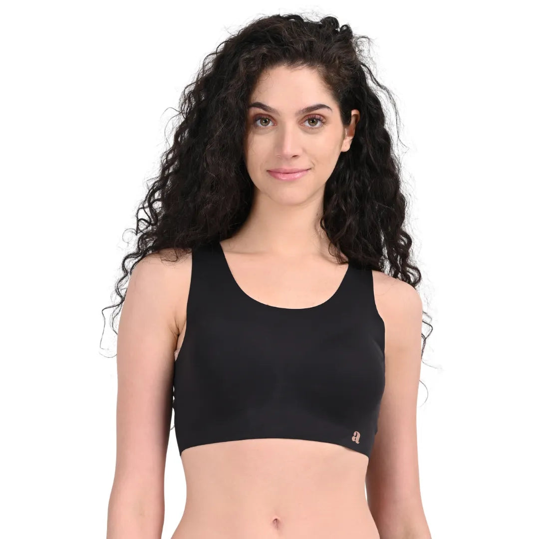 Full Coverage T Shirt Bra Black Pack Of 1