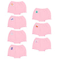 Girls Bloomers Pink 7 Pack