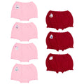 Girls Knickers Light Pink & Light Blue Colors 7 Packs