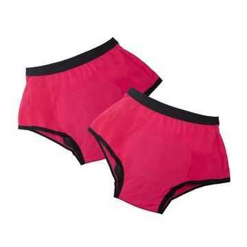 Heavy Flow Period Panties Dark Pink Pack Of 2