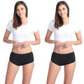 Heavy Flow Period Panties Black Pack Of 2