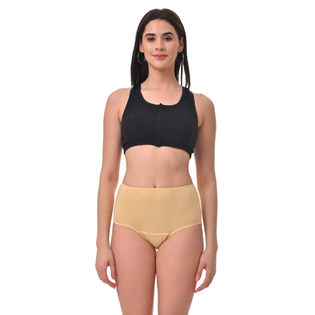 High Waist Incontinence Panties For Women Skin