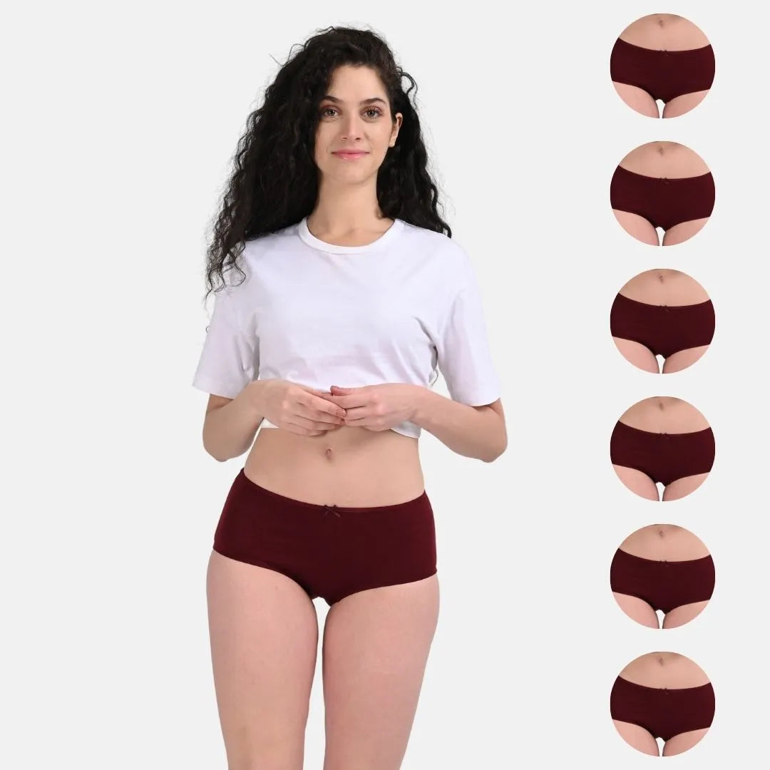 Hipster Briefs Wine Pack Of 6