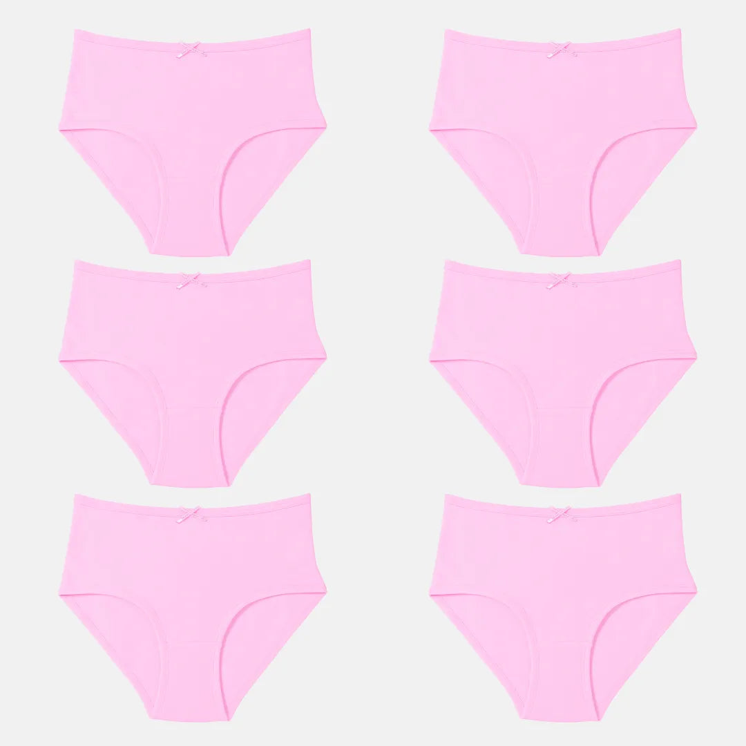 Hipster Briefs Light Pink Pack Of 6