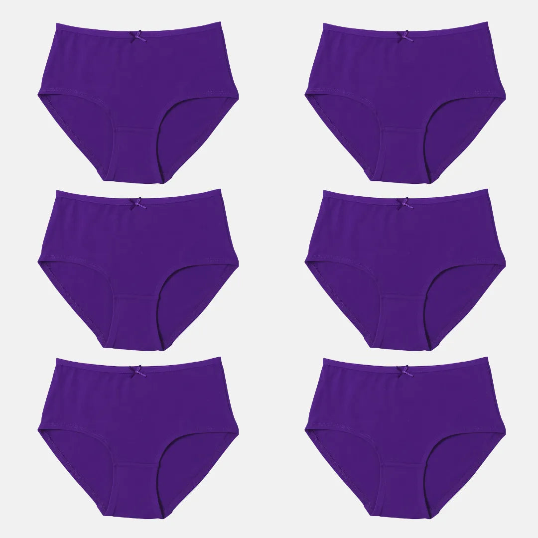Hipster Underwear Magenta Pack Of 6