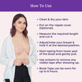 How To Use Nipple Tape