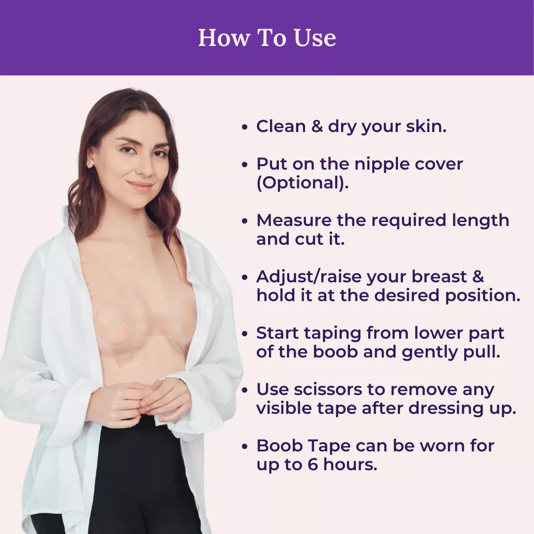 How To Use Nipple Tape