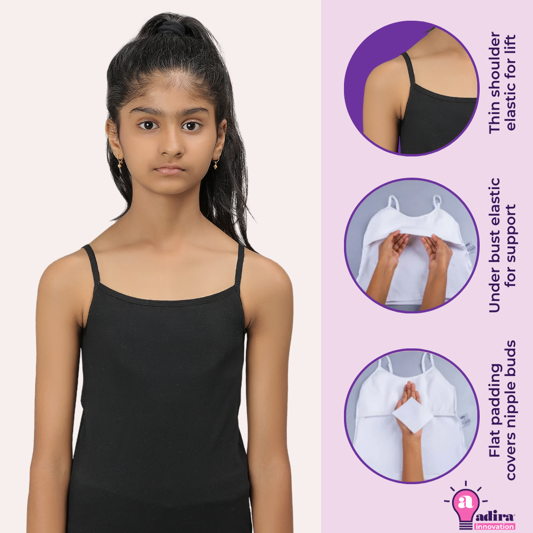 Camisole With Built In Bra Features
