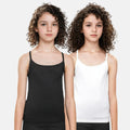 Inbuilt Bra Camisole Black & White