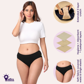 Pristine Life Incontinence Panty For Women