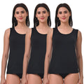 Inner For Women Top Black Pack Of 3